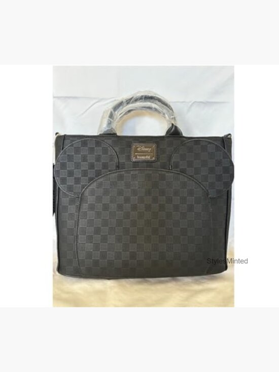 Convertible Backpack & Tote Bag with Faux Leather and Adjustable Straps main image 6